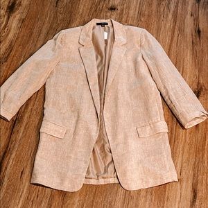 Linen blazer